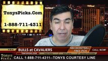 Cleveland Cavaliers vs. Chicago Bulls Free Pick Prediction NBA Pro Basketball Odds Preview 1-19-2015