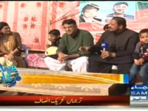 Samaa Kay Mehmaan (Asad Umar Special Interivew) - 19th January 2015