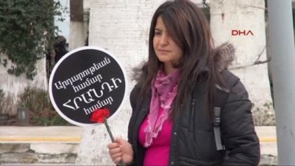 Bodrum - Hrant Dink'e Bodrum'da Karanfil ve Mumlu Anma