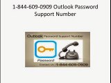 1-844-609-0909 (toll free) Ms Outlook Password support number, outlook password recovery number