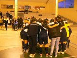 Les U18 F fêtent leur victoire en Coupe du Rhône Futsal
