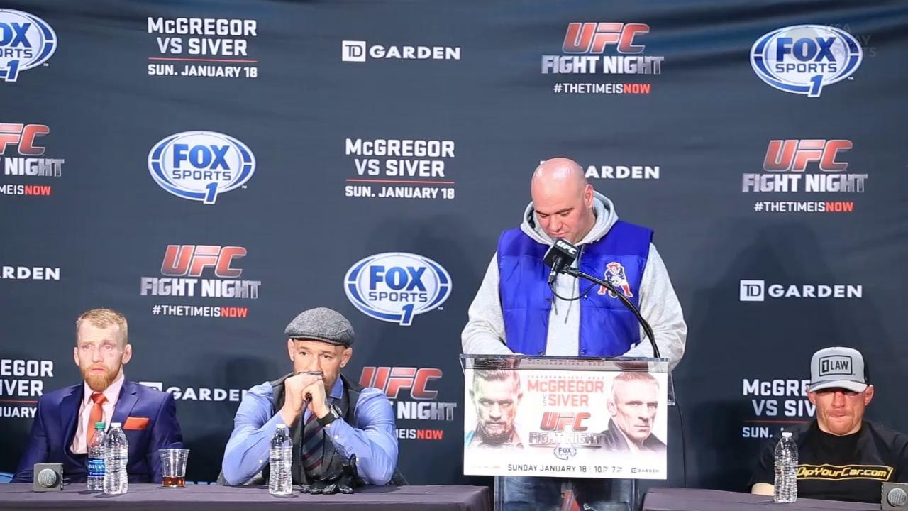 Conor McGregor calls out Lamas, Aldo: 'This is not a joke'