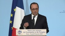 Hollande appelle les partenaires sociaux à être 