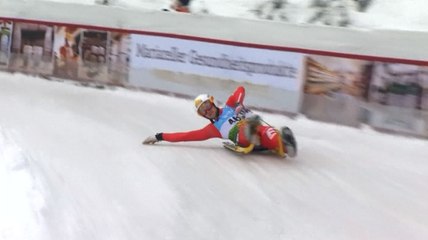 Le championnat du monde de luge sur piste naturelle dominé par l'Italie