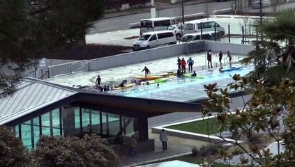 LES NOUVELLES DU SAMEDI DE MICHOU64 W-D.D. - 17 JANVIER 2015 - LE STADE NAUTIQUE EST LE RENDEZ VOUS DES KAYAKISTES