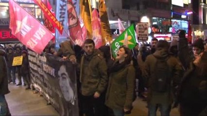 Hrant Dink'in İçin Adalet Bakanlığı'na Yürümek İsteyen Gruba Polis Müdahalesi