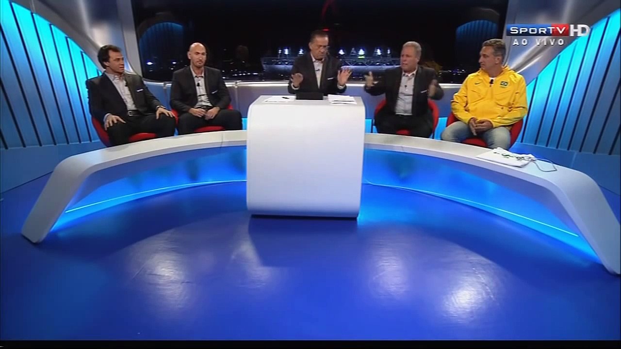 Renato Maurício Prado briga em programa do Sportv