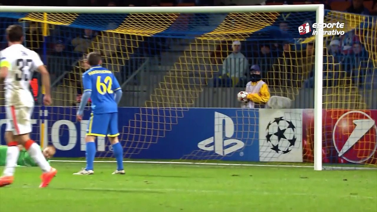 Todos os gols do artilheiro Luiz Adriano na atual Liga dos Campeões!