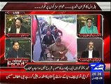 Classic Chitrol Of Mian Javed Latif And Fidous Ashiq Awan By Kazi Saeed For Fighting In A Live Show!