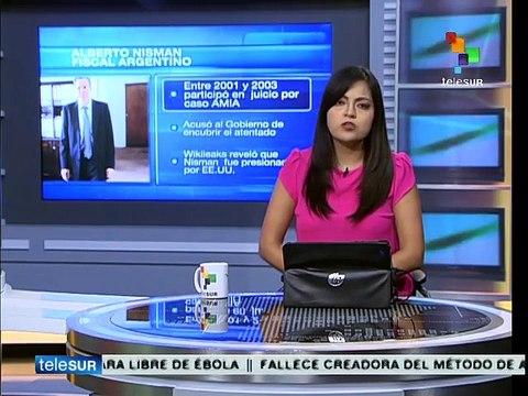 Fiscal argentino Alberto Nisman llevaba el caso del atentado a AMIA