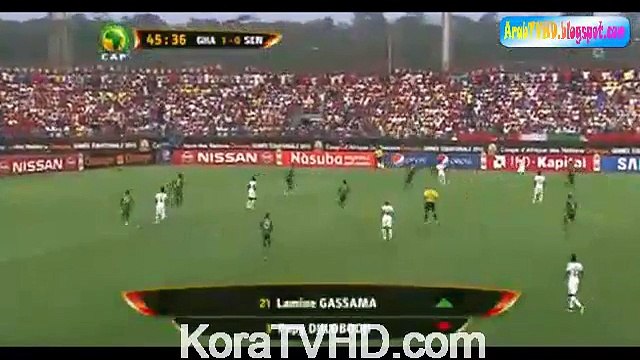 مباراة غانا والسنغال كأس الأمم الأفريقية 20/1/2015 الشوط الثانى بتعليق عصام الشوالى