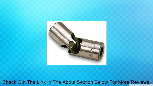 Moroso 80131 3/4 Shaft to 3/4 U-Joint Steering Review