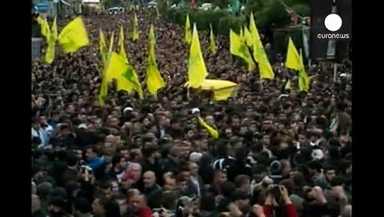 Ливан: похороны члена "Хезболлах" превратились в массовую манифестацию