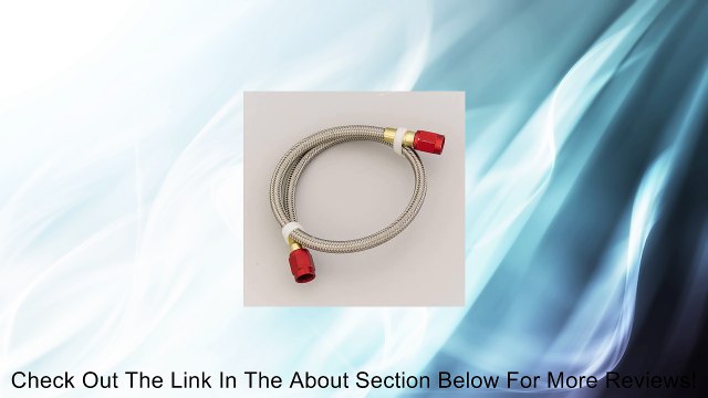 NOS 15060-2NOS Stainless Steel -3AN Braided Hose - 24 Review