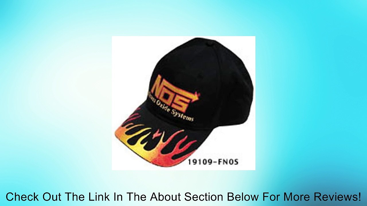 NOS 19109F NOS Cotton Flame Designed Ball Cap with NOS Logo Review