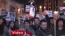 Taksim'de Hrant Dink Anma Yürüyüşü