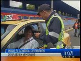 Inició control de emisión de gases en Quito