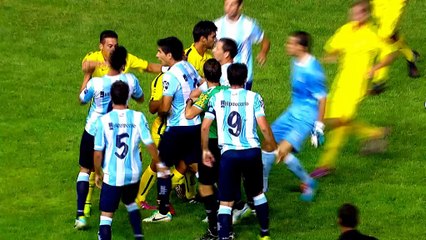 Marin's insane horror tackle in a friendly