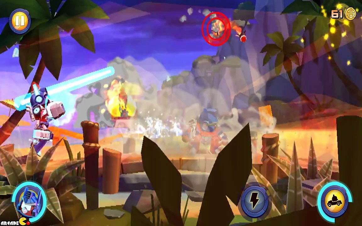 Angry Birds Transformers  All Auto Birds Max Level Gameplay Part 80