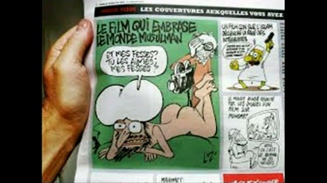 caricatures du journal charlie hebdo