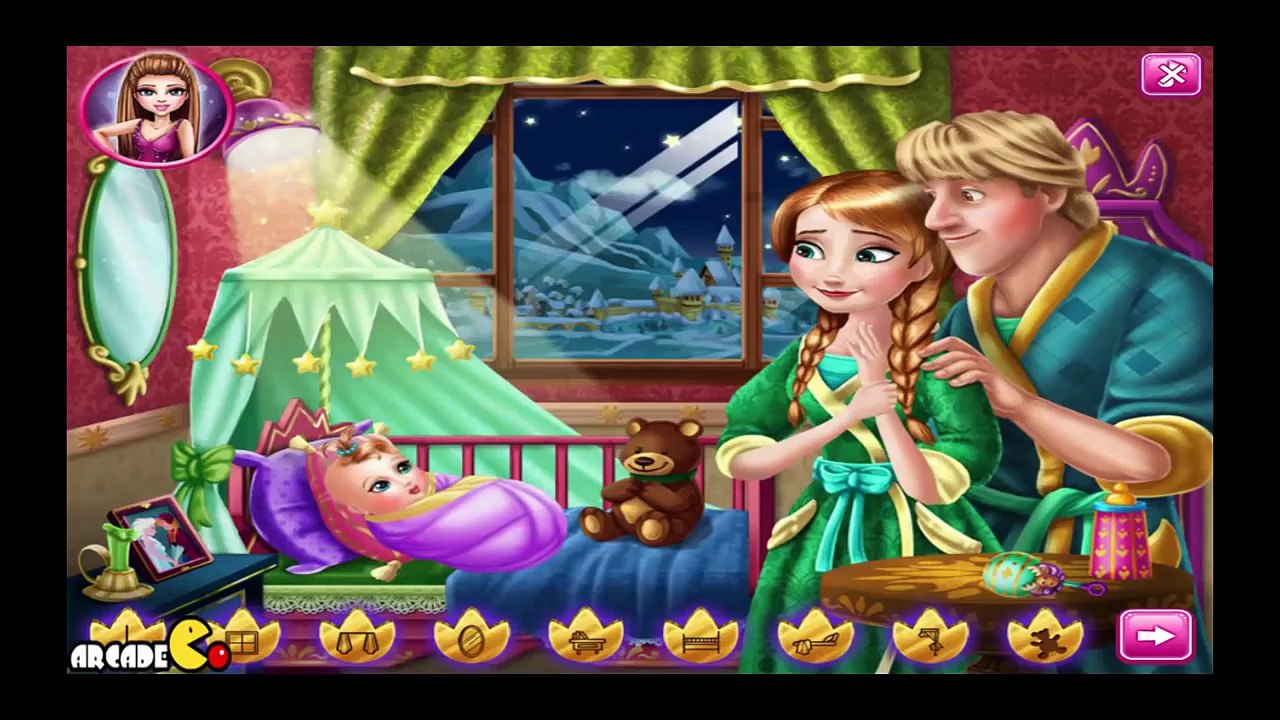 Disney Frozen Anna and Kristoff Baby Feeding - Disney Frozen Baby Games