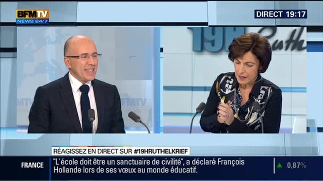 Eric Ciotti: L'invité de Ruth Elkrief – 21/01