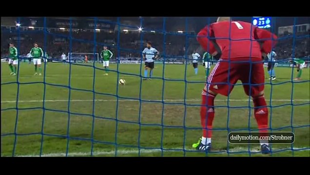 Tours 3-3 St. Etienne - 21-01-2015 Goal Bergougnoux (Pénalty) - (Coupe de France)