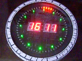 ANALOG  DİJİTAL LEDLİ  SAAT