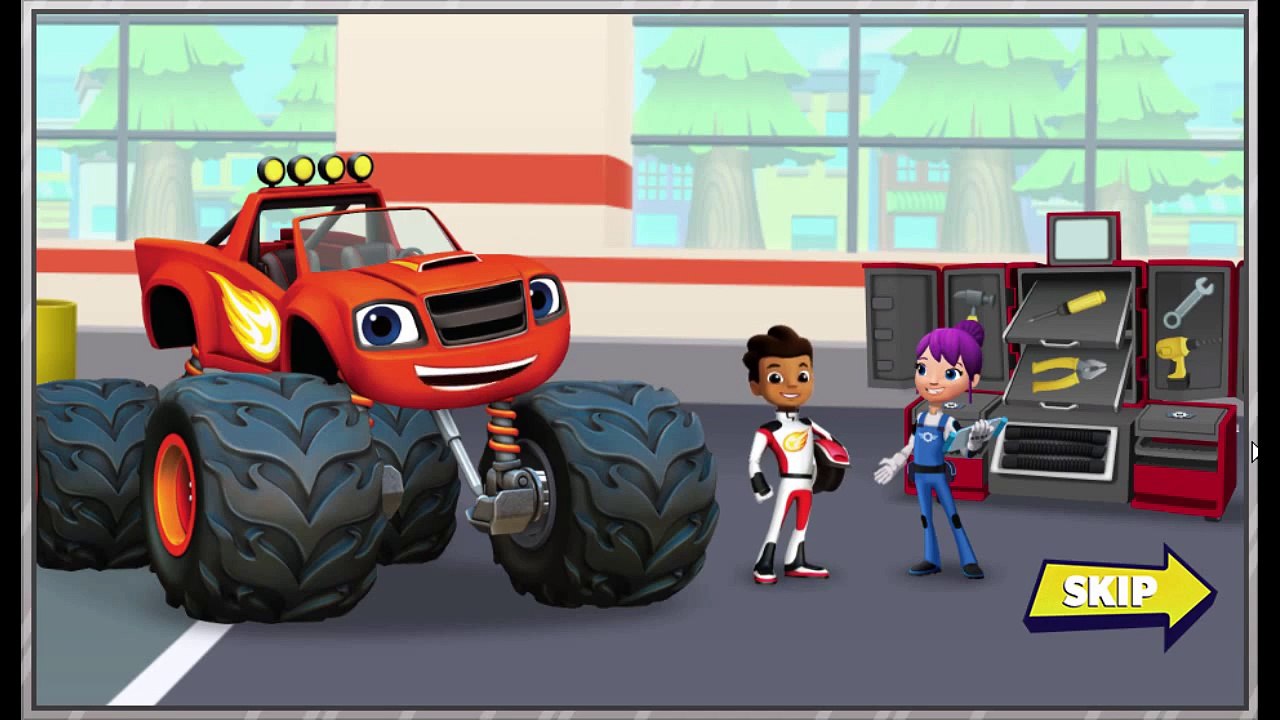 Blaze and the Monster Machines Tool Duel Animation Nick Jr Game Play Walkthrough video Dailymotion