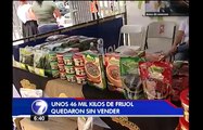 Productores de frijol vendieron 23 mil kilos en feria realizada en Estadio Nacional