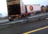 Incredible Near Miss on I-95