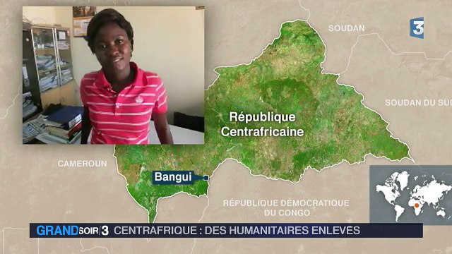 Centrafrique : une humanitaire française enlevée à Bangui