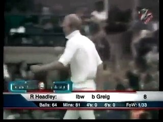 Ron Headley LBW,Roy Fredericks LBW, Rohan Kanhai Bowled