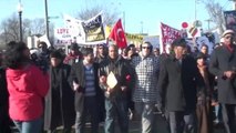 Martin Luther King Günü Yürüyüşünde Türk Bayrakları Dalgalandı