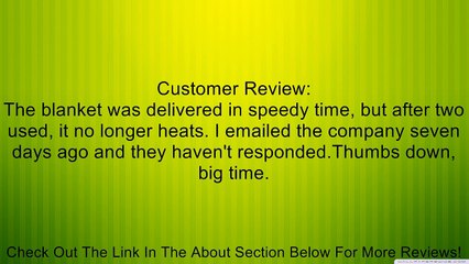 FJC Car Snuggler 12-Volt Heated Travel Blanket Review