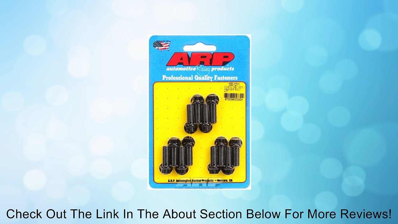 ARP 1001211 12-Point Header Bolt Kit for SB Chevy Review