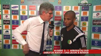 Yacine Brahimi au Micro de Canal +