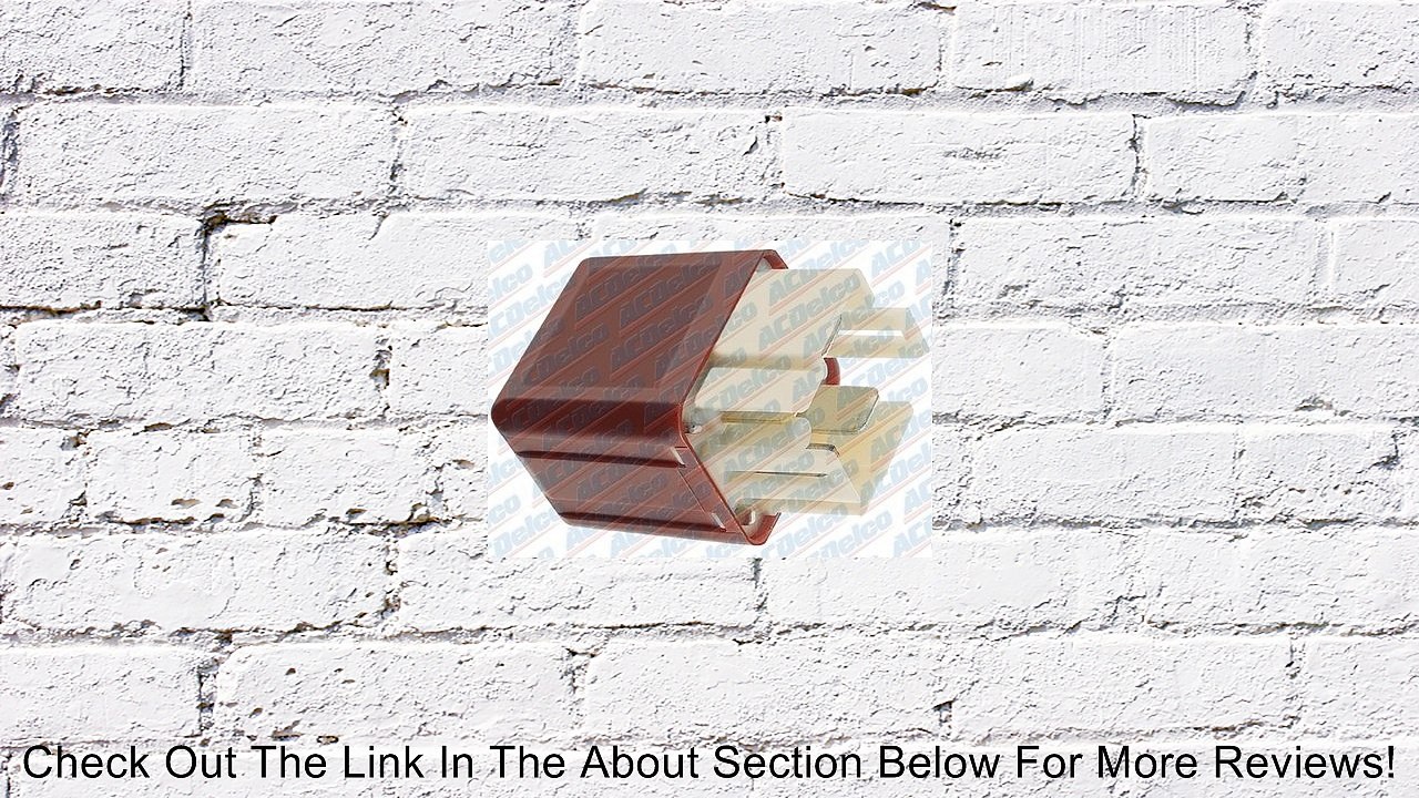 ACDelco E1717C Illumination Relay Review