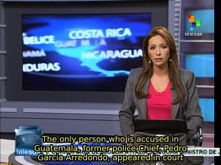 Guatemala: suspect in burning of Spanish Embassy appears in court