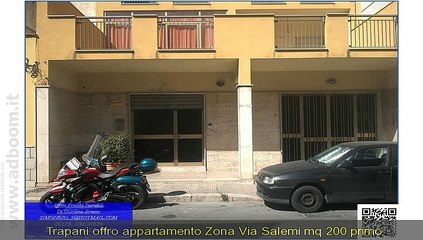 Tải video: TRAPANI,    APPARTAMENTO  ZONA VIA SALEMI MQ 200 EURO 180.000