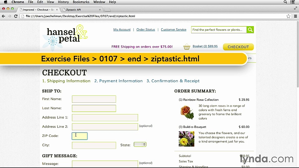 07. Solution ZIP code lookup