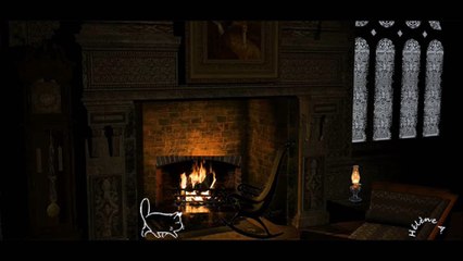 Ronron au coin du feu