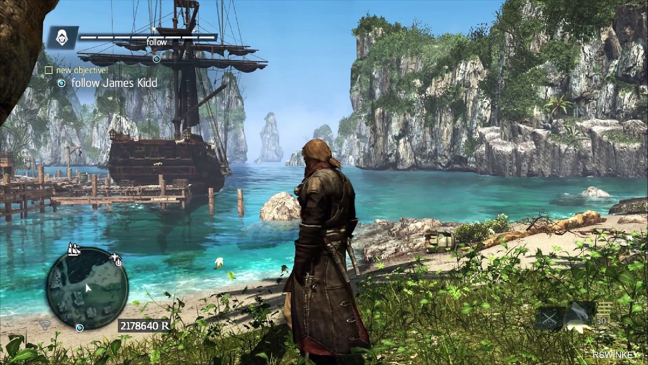 RSWINKEY Assassin's Creed Black Flag HD Walkthrough AC4 Gameplay Part 16 Sequence 100% 1080p 60FPS