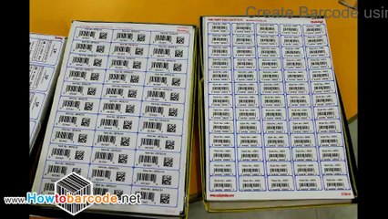 Design 2D barcode for tracking more info