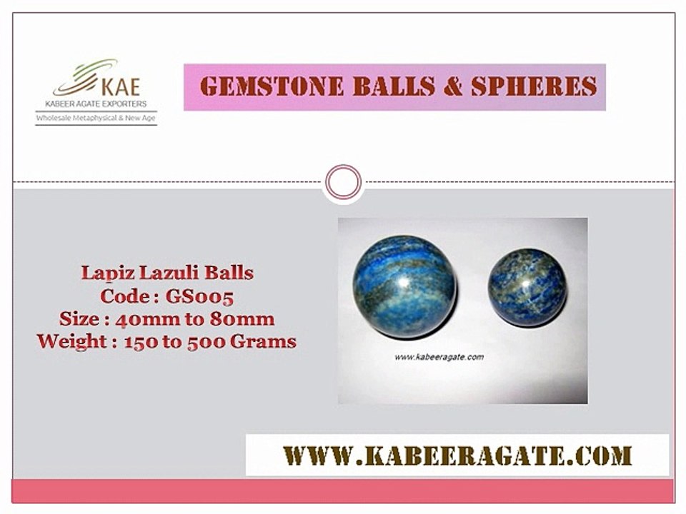 Wholesale Gemstone balls and Spheres India