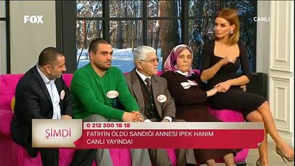 Esra Erol'da Fatih Yıllar Sonra Gerçek Anne Babasıyla  19.01.2015