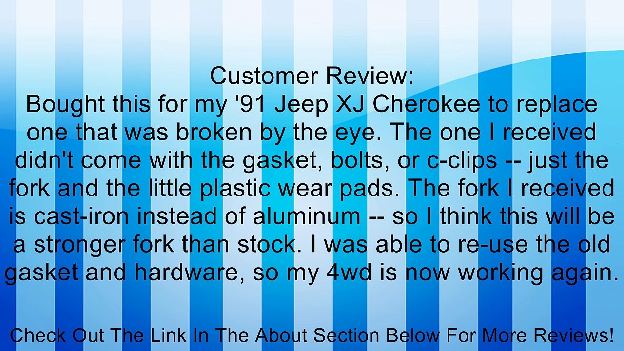 Omix-Ada 16527.12 Axle Disconnect Shift Fork Review