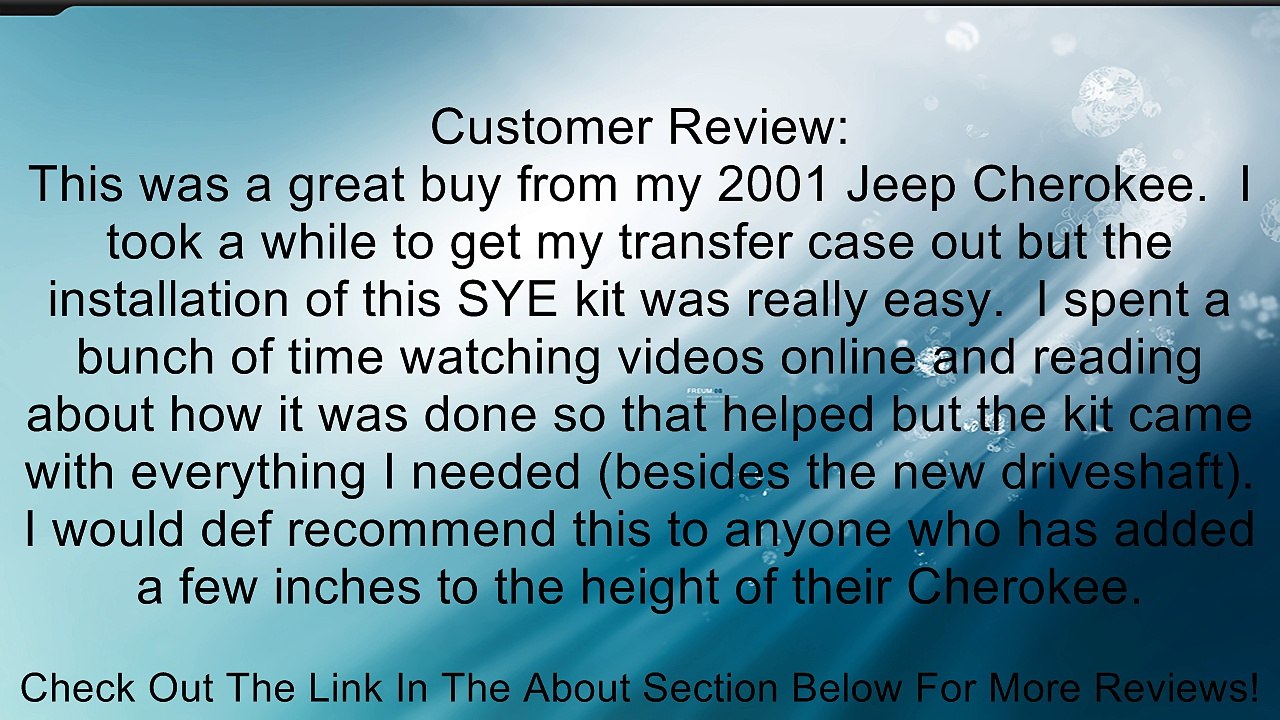 Rugged Ridge 18676.60 Transfer Case Slip-Yoke Eliminator Kit Review