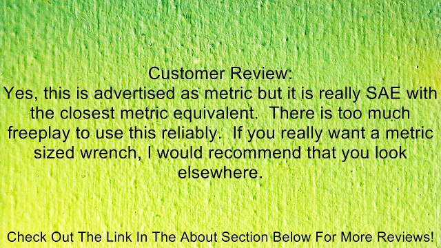 Performance Tool (W2) 14 Metric 4-Way Lug Wrench Review