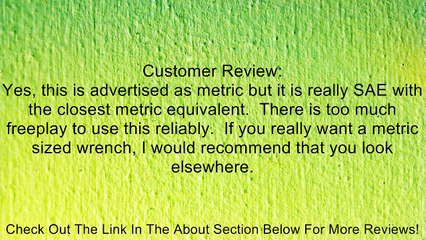 Performance Tool (W2) 14" Metric 4-Way Lug Wrench Review